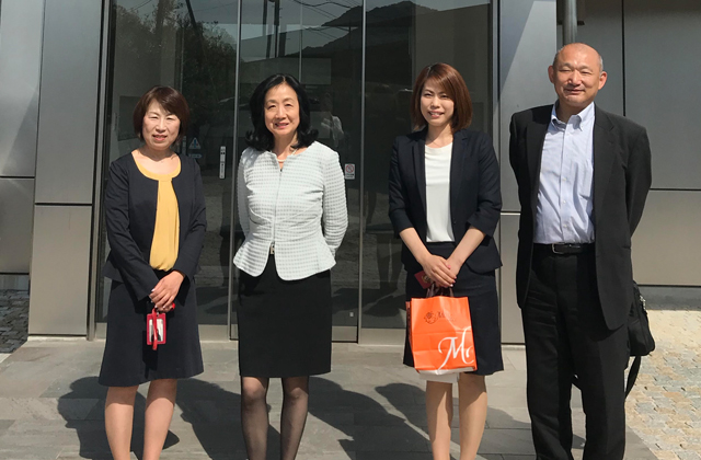 関西地区支配人　中野様　来社