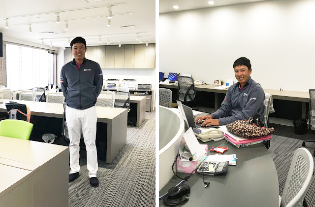 出水田大二郎プロ　来社